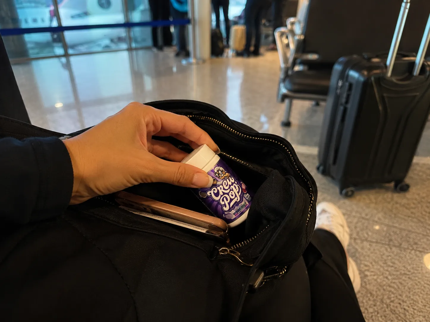 CreaPop na bolsa, pronto pra viagem